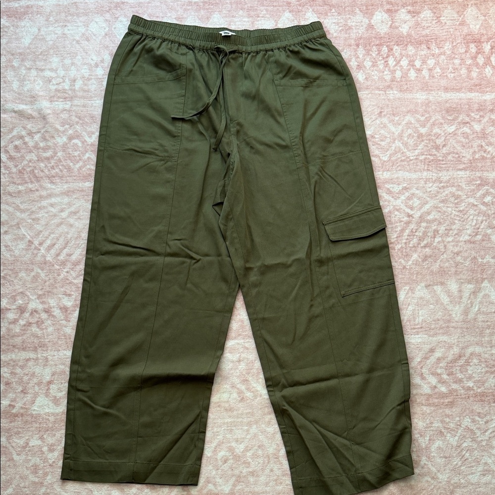 Madewell Pull On Wide Leg Pants XL